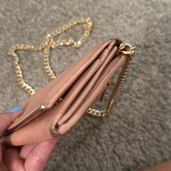 Prada Saffiano Leather Long Wallet on Chain - Picture 12 of 12